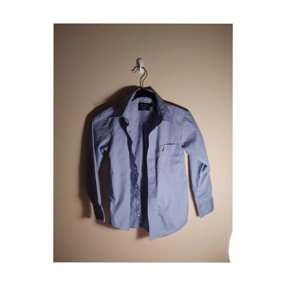 Boys Nautica button down shirt